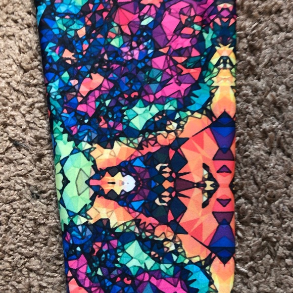 Trippy leggings pant tights rave festival lsd trip - Picture 5 of 8